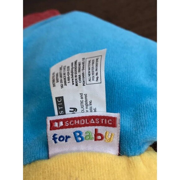 Scholastic blue dog I love you baby plush security lovey Teether - Picture 7 of 8